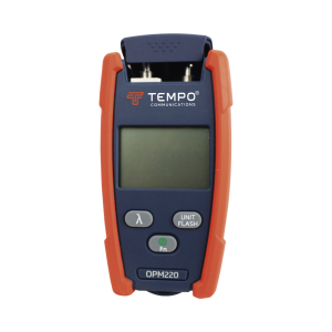 Medidor de Alta Potencia (Micro OPM) para Fibra ?ptica con Localizador Visual de Fallos (VFL), Entrada Universal de 2.5 mm (para Conectores SC, ST y FC), Rango de Medici?n: -50 a +26 dBm