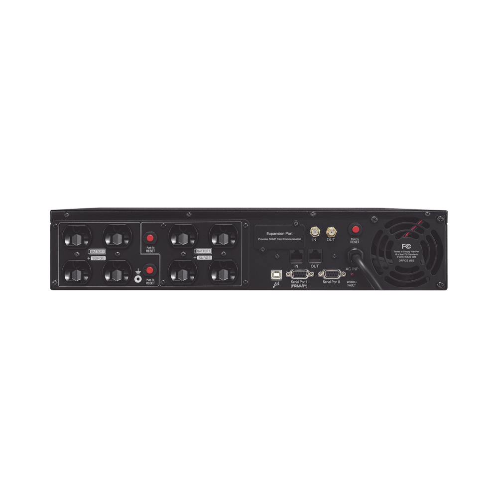 UPS de 2000 VA/1320 W, Topología Línea Interactiva, Entrada 120 Vca NEMA 5-20P, Torre o Rack 2 UR, Con 8 Tomas NEMA 5-20R - Image 2