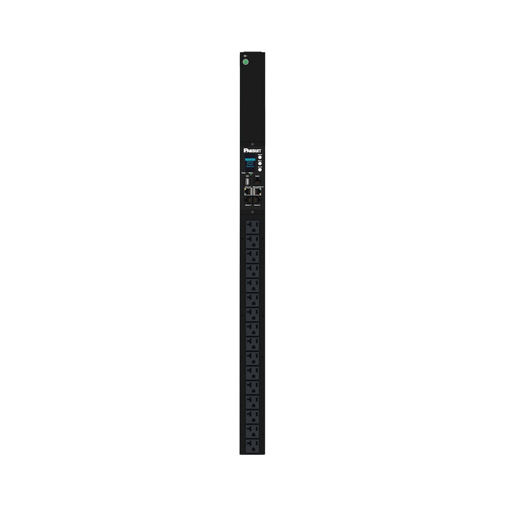 PDU G6 Monitoreable (MI) para Distribución de Energía, Enchufe de Entrada NEMA 5-15P, Con 16 Salidas NEMA 5-20R, de Instalación Vertical, 120 Vca, 15 Amp - Image 2