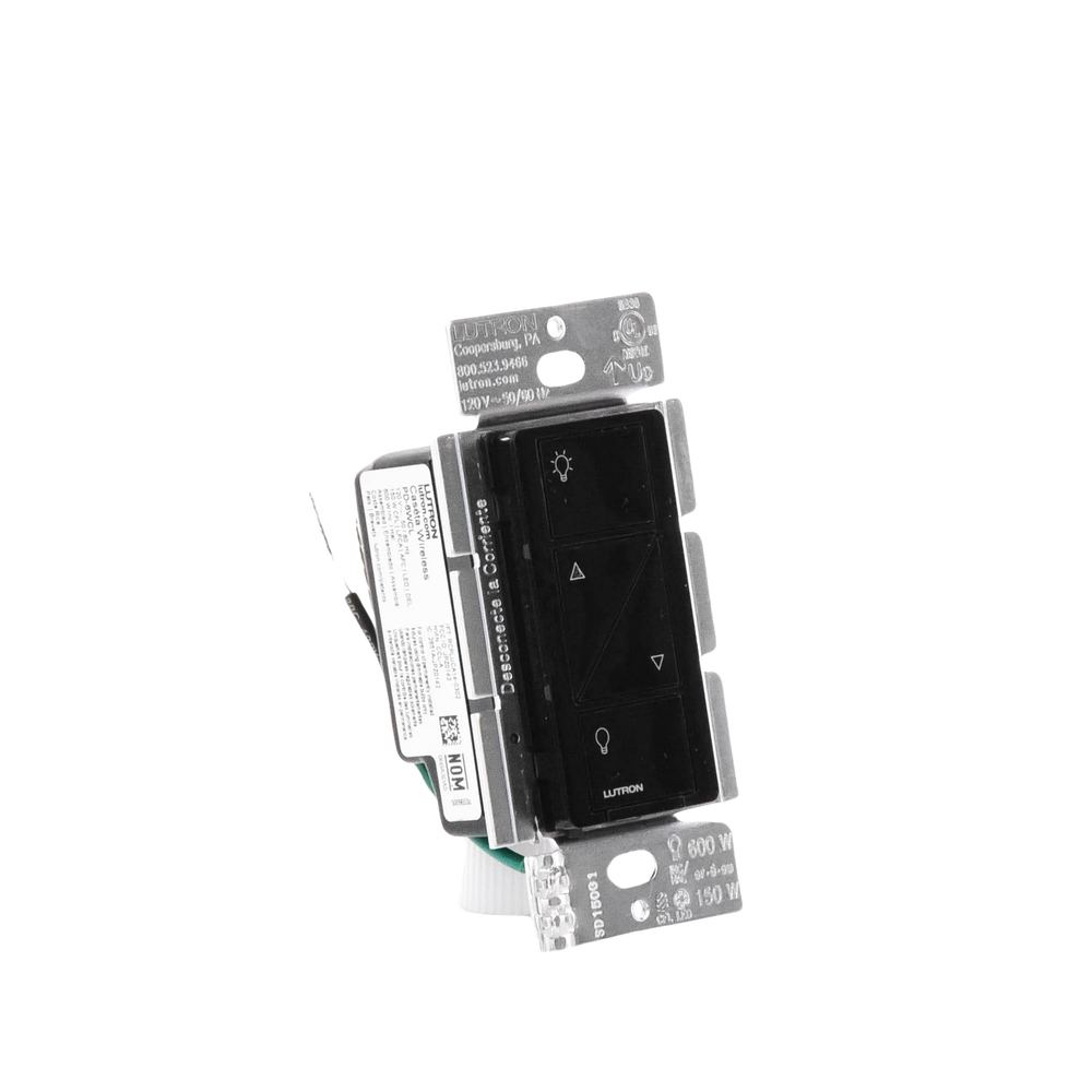 (Caseta Wireless) Atenuador de pared. Aumenta/Disminuye Intensidad de Iluminación. No requiere cable neutro. 150W LED / 600W INC/HAL - Image 2