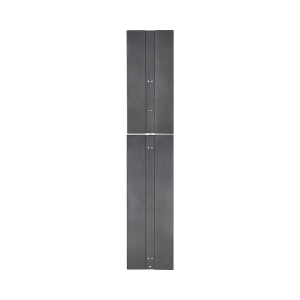 Tapa Final de Fila, Para Organizador Vertical PE2V PatchRunner™ 2, de 45 UR, Color Negro