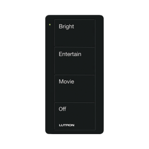 Control inalambrico PICO, 4 botones para con escenas ya predefinidas y grabado.