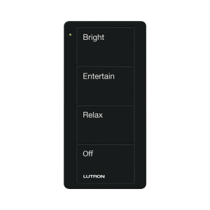 Control remoto inalambrico PICO, con escenas predefinidas para espacio en sala..