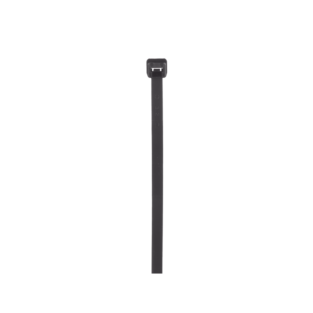 Cincho de Nylon 6.6, Color Negro, 292mm largo x 4.8mm ancho, Sección Transversal Estándar, Paquete de 1000 Piezas - Image 2