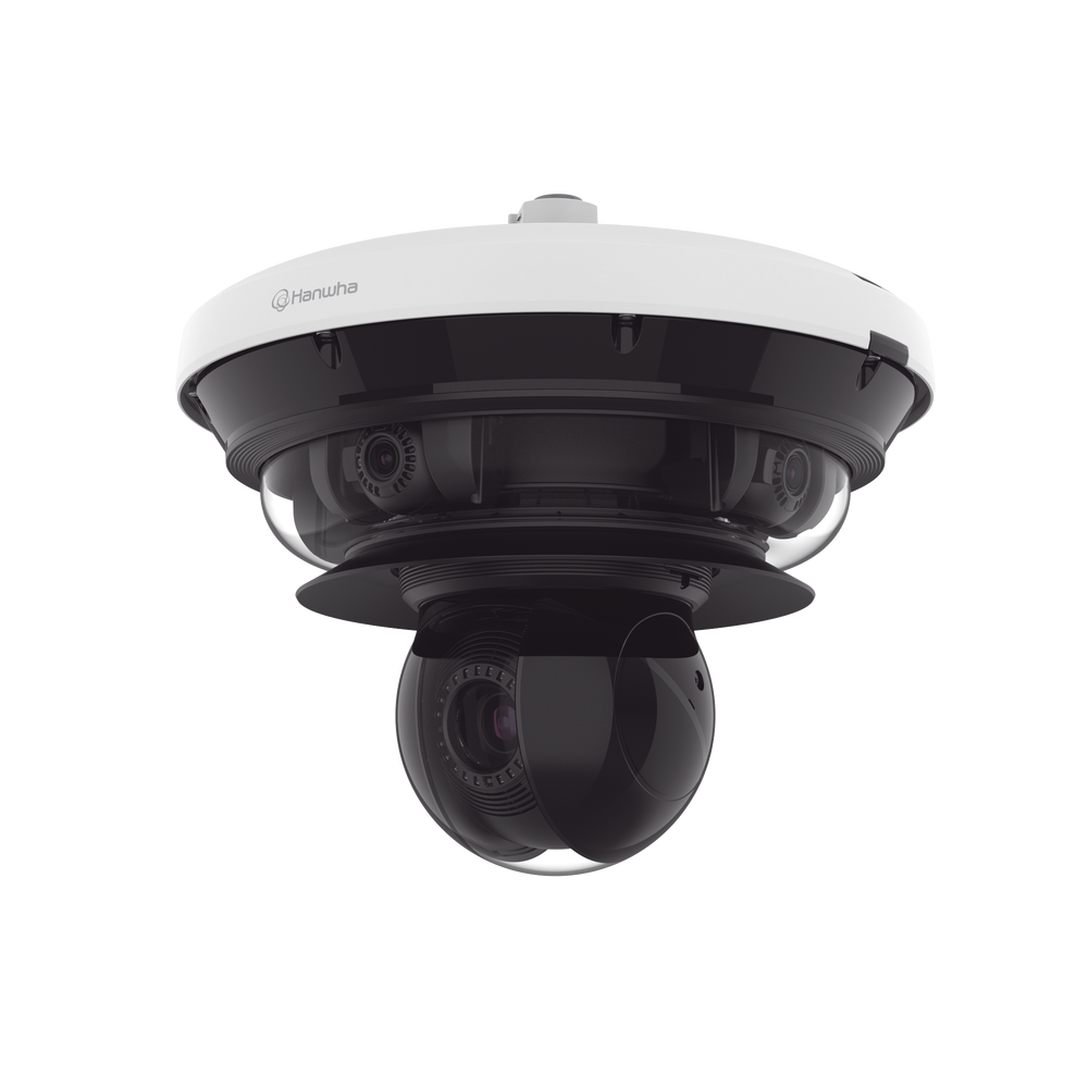Cámara IP Multisensor 34MP (4 sensores 4K) con lentes motorizados / PTZ 2 MP 40X / Hasta 2 tarjetas MicroSD de 512GB / WDR de hasta 150dB / IP66 / IK10 / autoseguimiento / Inteligencia artificial para eventos - Image 2