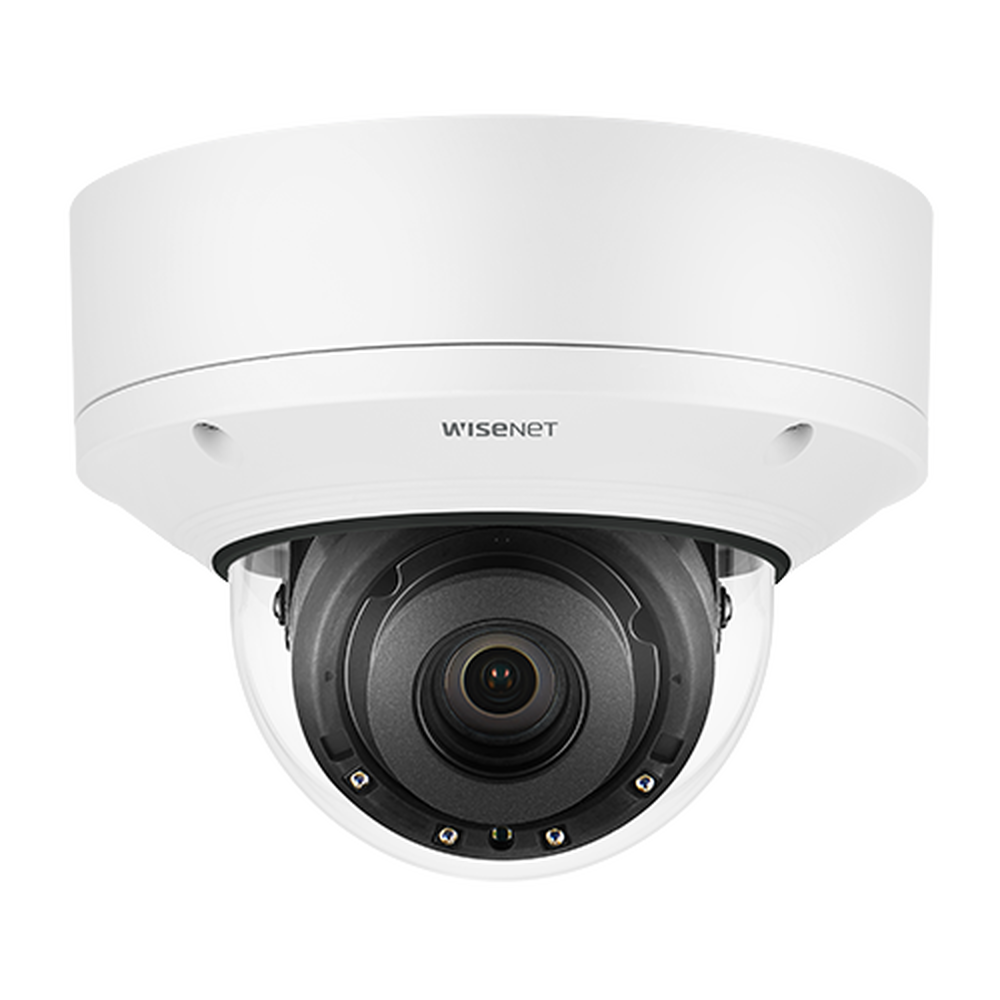 Cámara Domo 2MP con IA, Antivandalica / Lente Motorizado de 4.38 A 9.33mm / P-Iris, WDR 120dB / Ranura SD / IP66 IP67 IP6K9K IK10+ NEMA4X
