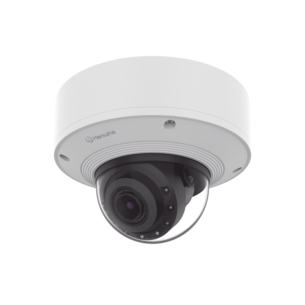 Cámara Domo 2MP Solid EDGE / Wisenet WAVE embebido / Antivandalica / Lente Motorizado de 4.38 A 9.33mm / P-Iris / WDR 120dB / 2TB SSD / IP66, IP67, IK10+, NEMA4X, IP6K9K - Imagen 2