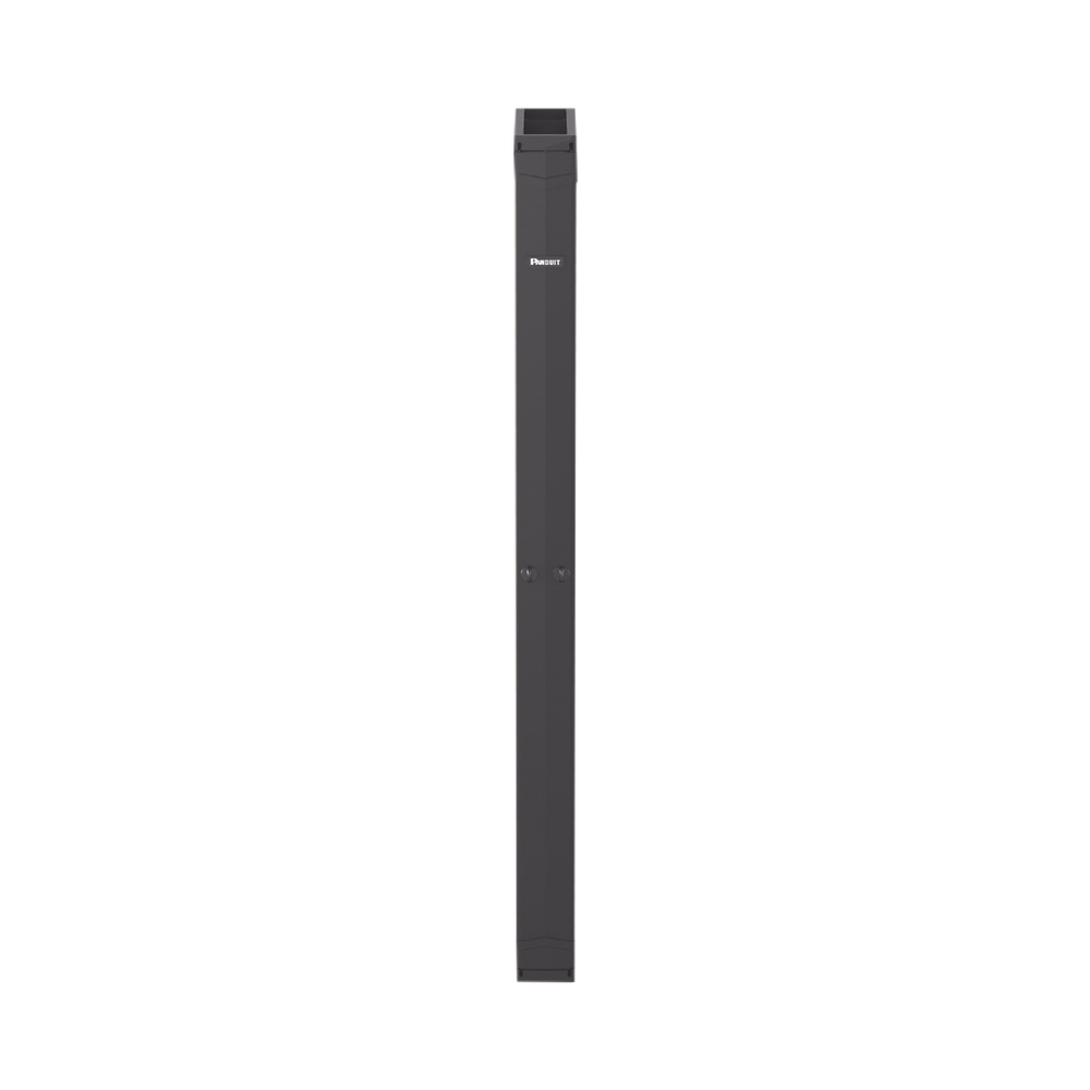 Organizador Vertical PatchRunner™, Doble (Frontal y Posterior), Para Rack Abierto de 45 Unidades, 6in de Ancho, Color Negro - Imagen 2