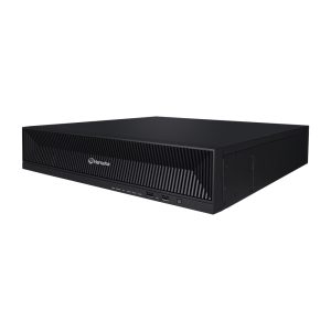 NVR 32 Megapixel (8K) / 32 Canales IP / Soporta 8 Discos Duros / H.265 & Wisestream / Wisenet P2P / ONVIF / Compatible con Cámaras IA / Salida HDMI en 4K