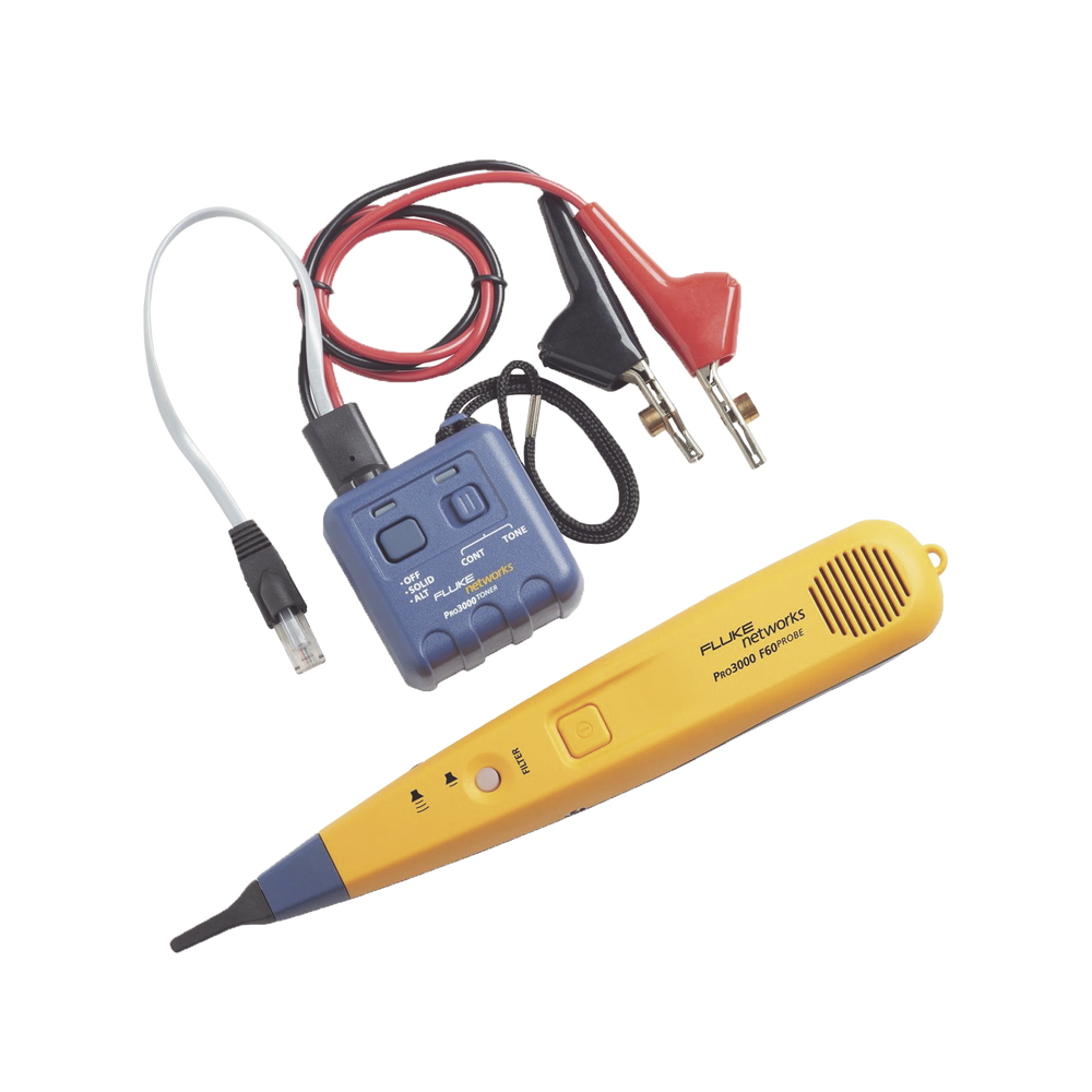 Generador y Sonda (Detector) de Tonos PRO3000, Con Filtrado de Se?ales a 60Hz, Para Identificaci?n de Se?ales Anal?gicas en Cableado Inactivo