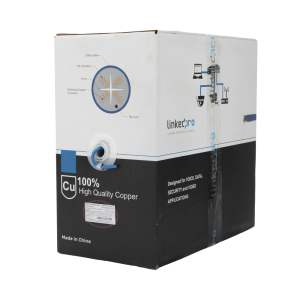 Bobina de Cable U/UTP Cat6A de 305 Metros (1000 Pies), Color Azul, CMR, Soporta 10G-BaseT para Transmisi?n de Frecuencias de hasta 500MHz, UL