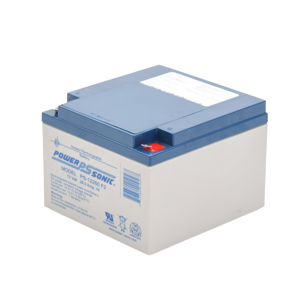 Batería 12V, 26AH, Para Respaldo, Tecnologías AGM/VRLA, 5 Años Vida Útil, Terminales F2, Reconocida UL - Image 2