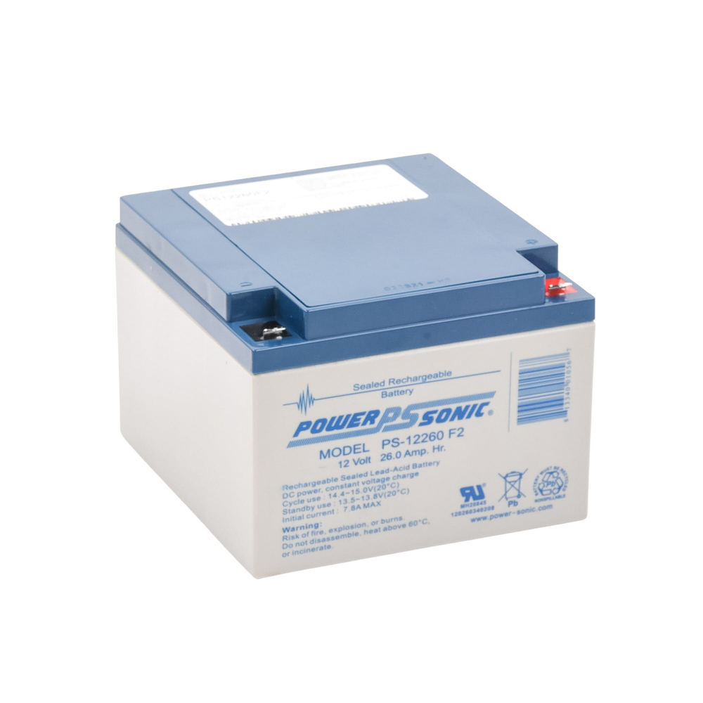 Batería 12V, 26AH, Para Respaldo, Tecnologías AGM/VRLA, 5 Años Vida Útil, Terminales F2, Reconocida UL - Image 3
