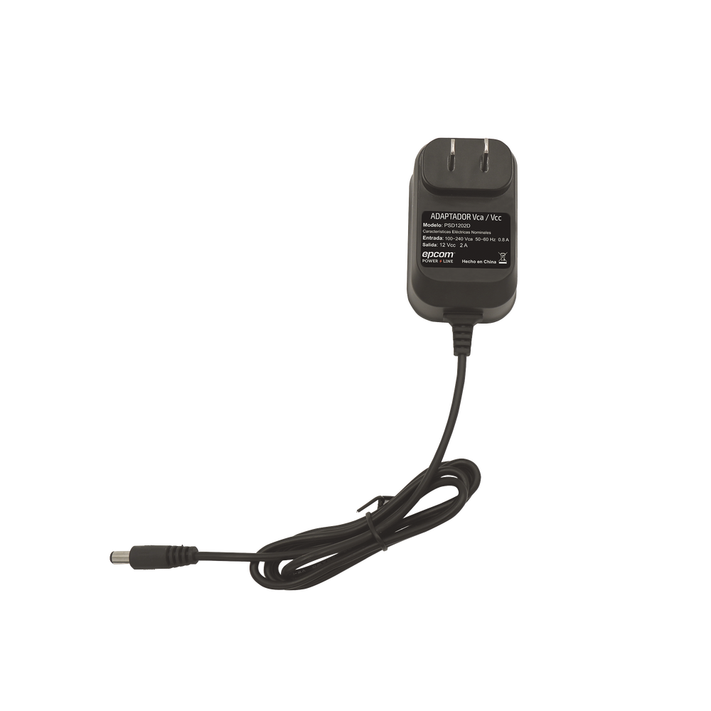 Fuente de Poder de 12 Vcc Regulada / 2 Amp / Voltaje de Entrada de 100 - 240 VCA / Longitud del cable 96 cms. - Image 3