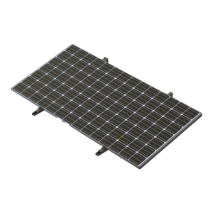 Montaje Para Piso de Concreto Para un Modulo Fotovoltaico de 450 a 660W
