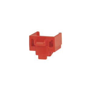 Kit de 10 Dispositivos para Bloquear Puertos Jack RJ45, Color Rojo, Incluye Llave de Extracci?n
