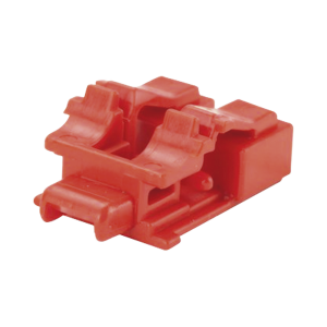 Kit de 10 Dispositivos para Bloquear Puertos de Fibra ?ptica LC Duplex, Color Rojo, Incluye Llave de Extracci?n