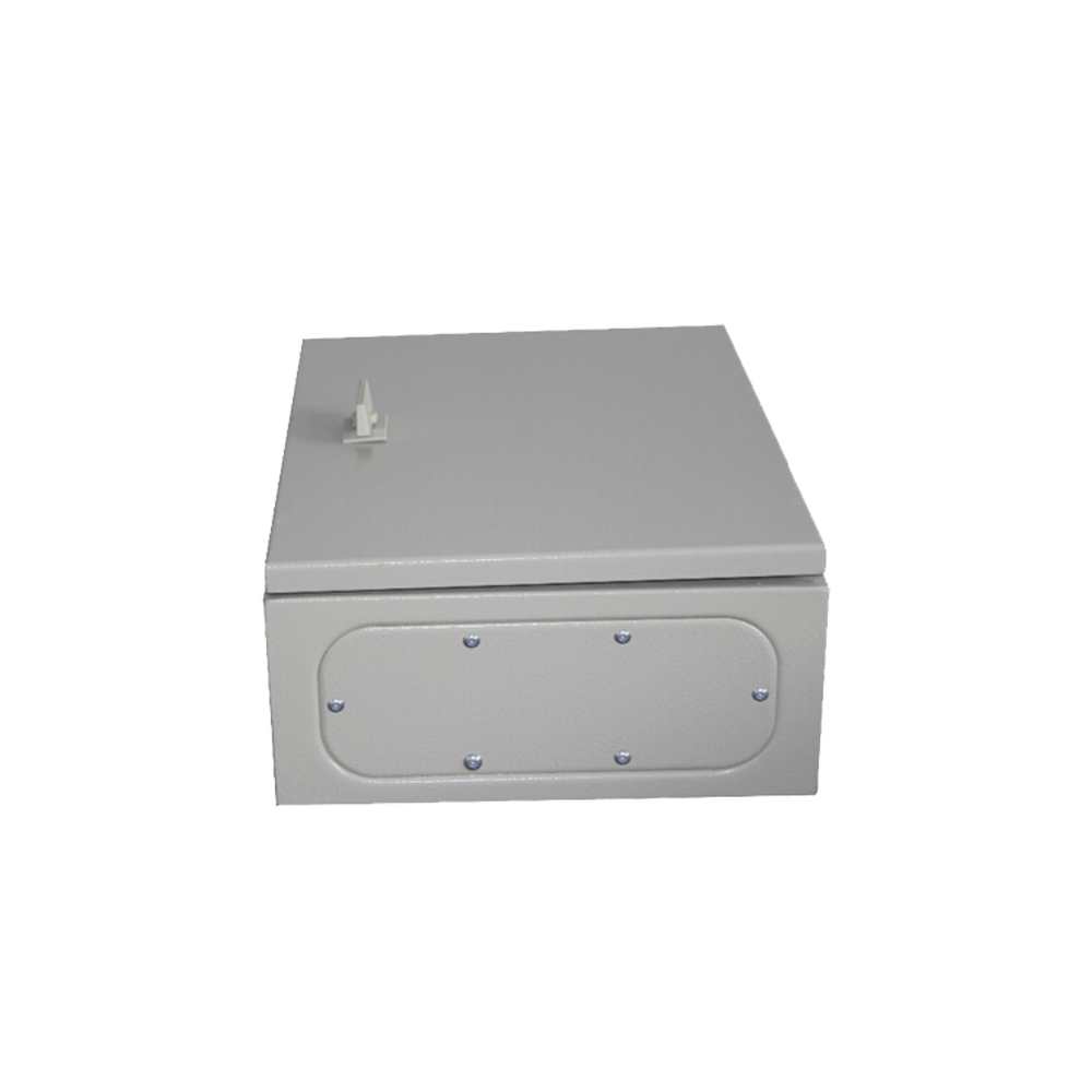 Gabinete de Acero IP66 Uso en Intemperie (250 x 300 x 150 mm) con Placa Trasera Interior Metálica y Compuerta Inferior Atornillable (Incluye Chapa y Llave T). - Image 2
