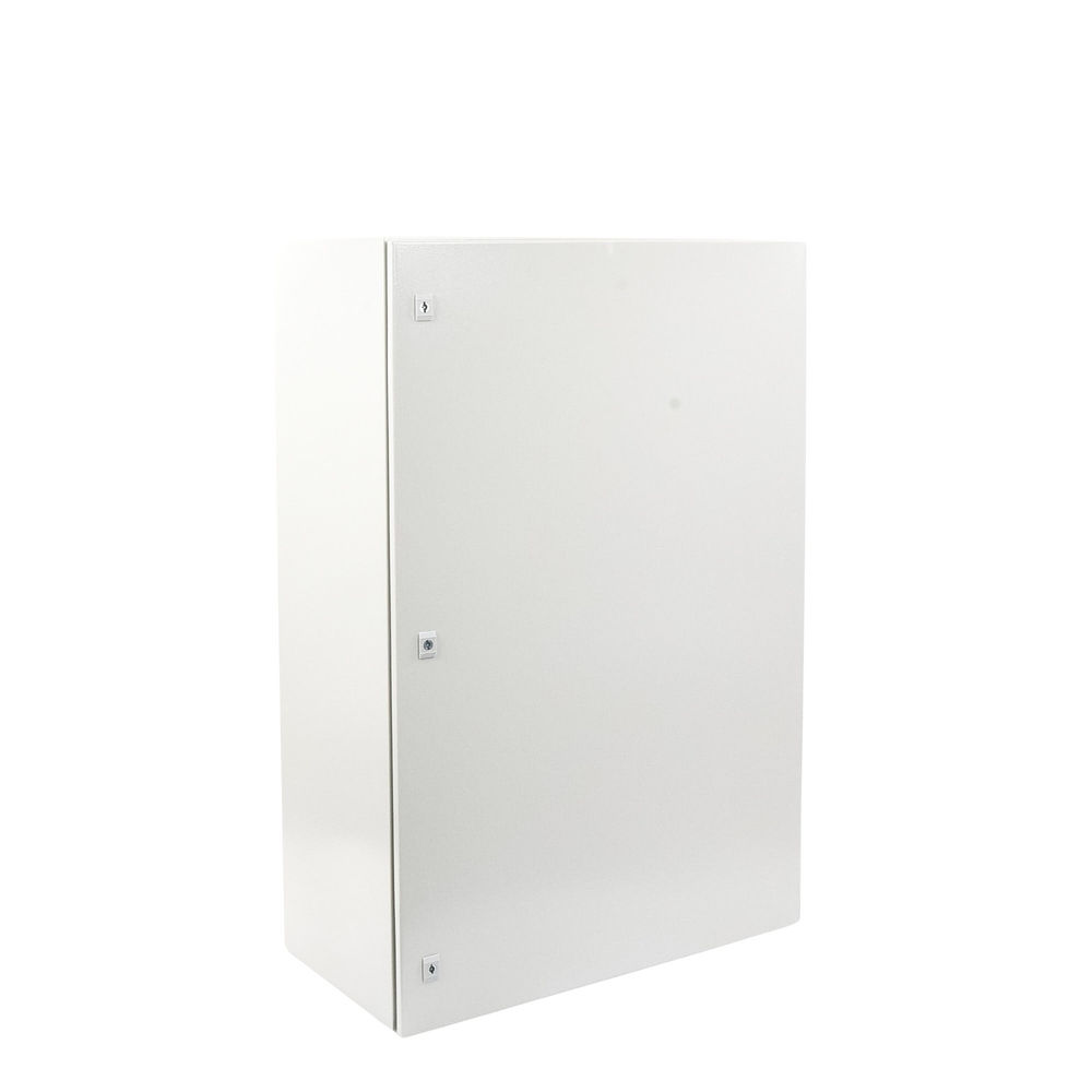 Gabinete de Acero IP66 Uso en Intemperie (800 x 1200 x 400 mm) con Placa Trasera Interior Metálica y Compuerta Inferior Atornillable (Incluye Chapa y Llave). - Image 3