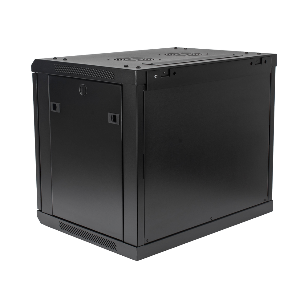 Gabinete PRECISION, Con Puerta Perforada, de 19in, 9UR, 450mm de Profundidad, Color Negro - Image 5