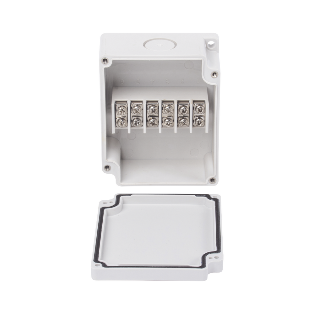 Cajas de Interconexión con 6 Terminales. De 91 x 75 x 43 mm