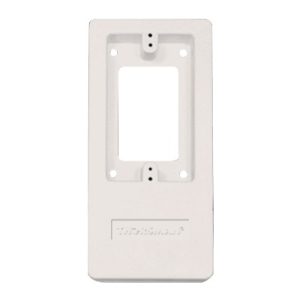 Caja de contactos color blanco de PVC auto extinguible,  para canaletas PT48 (7100-01001)