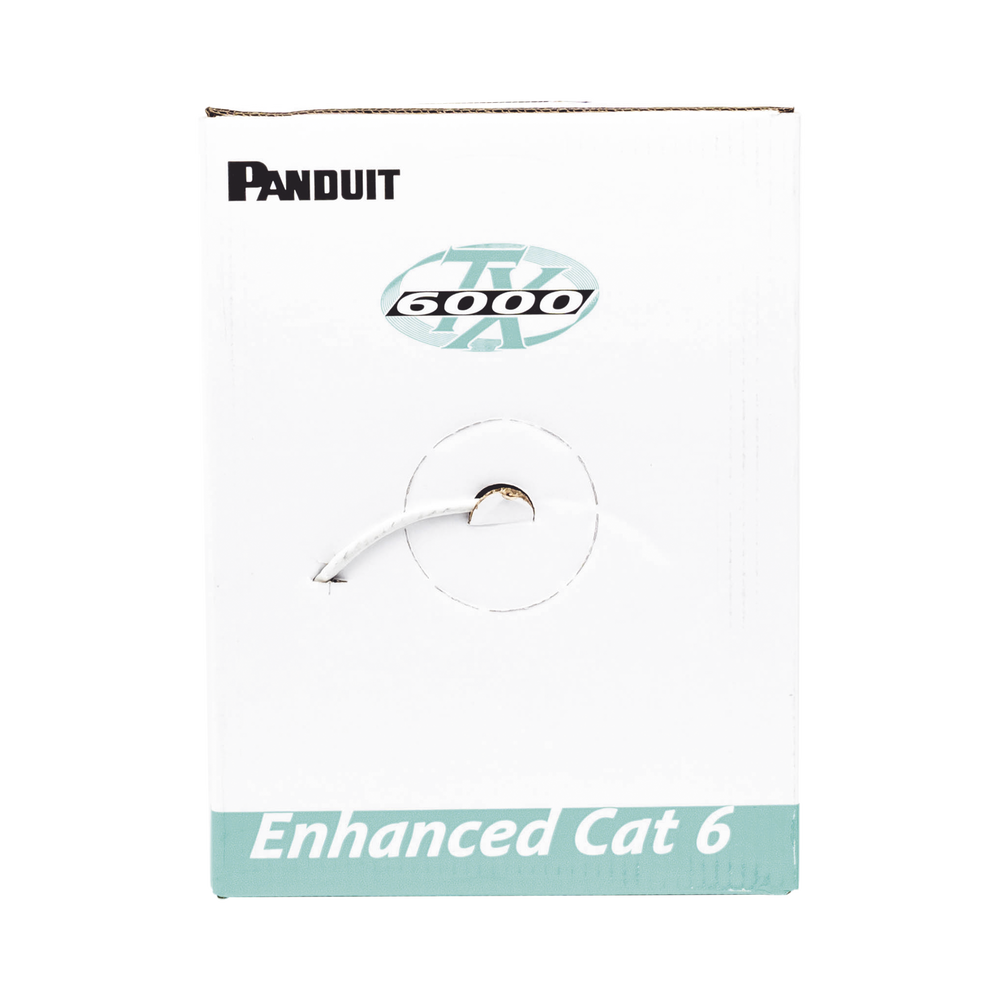 Bobina de Cable UTP 305 Metros (1000 Pies) de Cobre, TX6000? PanNet, Reelex, Gris, Categor?a 6 Mejorado (23 AWG), PVC (CMR, Riser), de 4 Pares - Image 2