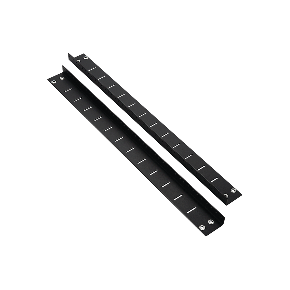 Kit de Rieles Posteriores para Gabinetes PanZone de Panduit, de 12 UR, Color Negro