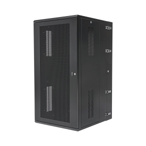 Gabinete PanZone de Montaje en Pared, de 19in, Puerta Ventilada, 26 UR, 762mm de Profundidad, Color Negro