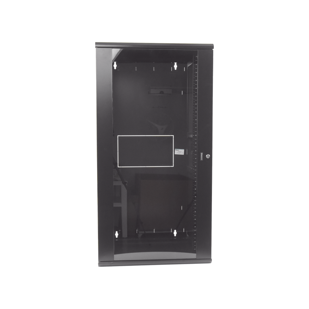 Gabinete PanZone de Montaje en Pared, de 19in, Puerta con Ventana de Seguridad, 26 UR, 635mm de Profundidad, Color Negro - Image 5