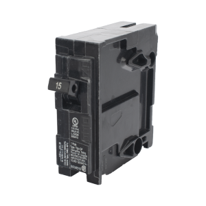 Interruptor automático enchufable tipo QP 1 polo, 15 amp.