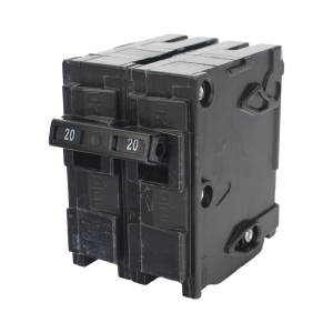 Interruptor automático enchufable tipo QP 2 polos, 20 amp
