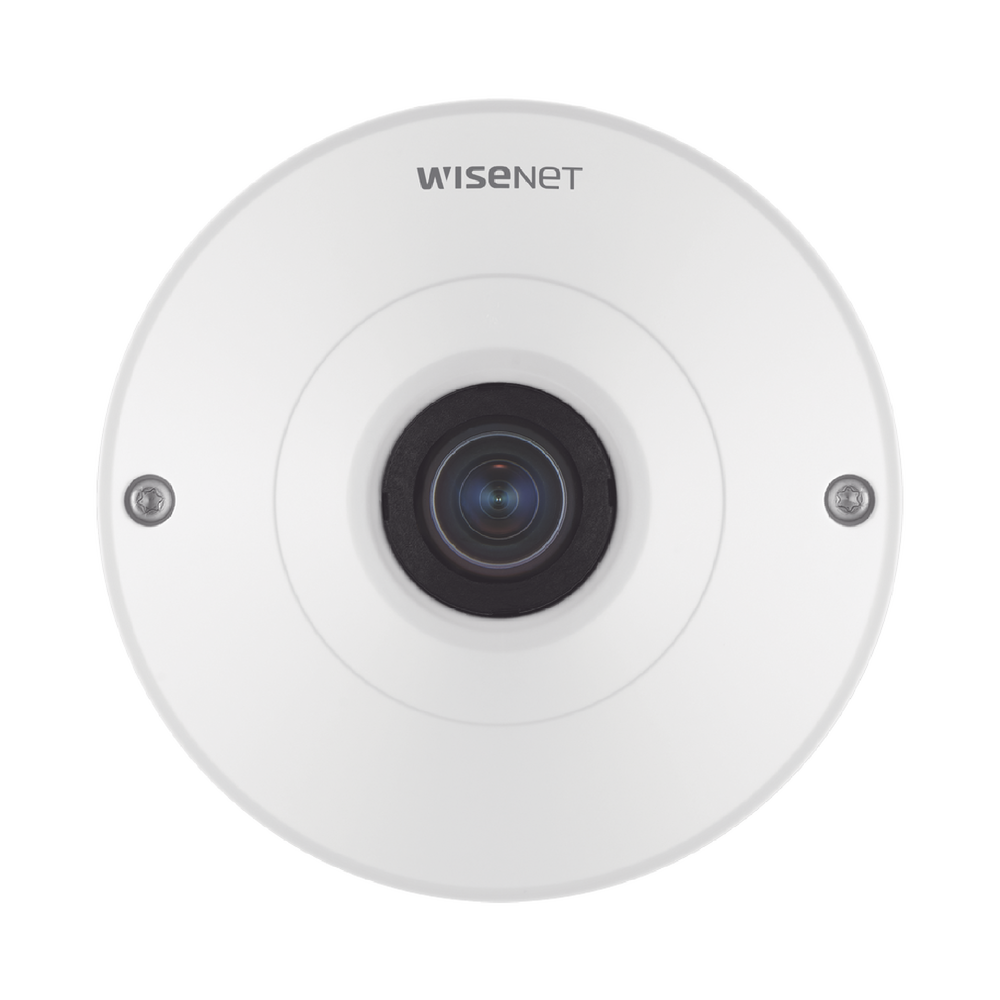 Camara IP Fish Eye Interior 12 Megapixel / WDR 120dB / PTZ Digital 8X / Video Analíticos / MicroSD / H.265