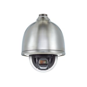 Domo IP PTZ Antivandálico 2MP / Zoom Óptico 32X / H.265 & WiseStream / WDR 120DB / Exterior IP66 / Acero Inoxidable
