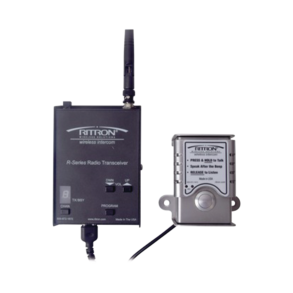 DOORCOM Portero Inalámbrico, Hasta 2 KM, VHF 150-165 Mhz