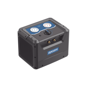 Máquina Recuperadora de Refrigerante REC7 / Compresor Sin Aceite Pistón Simple / 38.5 bar (558 psi) / Motor DC Sin Escobillas 1 HP / Operación Un Botón / Recuperación Vapor 0.22-0.25 kg/min / Recuperación L&iacute