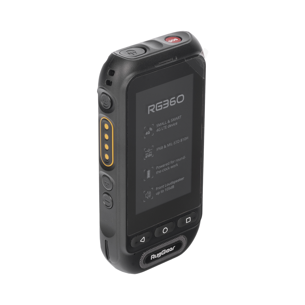 RugGear Radio PoC LTE, IP68 Resistente al Agua, Pantalla Táctil 3", Compatible con NXRadio y TASSTA - Image 3