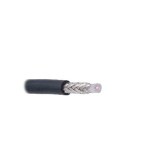Cable Coaxial RG Broadcast RG58USYS / 305 Metros (1000 Pies) / Intemperie / 20 AWG / Blindaje de Malla Trenzada de Cobre Esta?ado (CuSn) 96% / Aislante de Polietil?no S?lido / Hecho en M?xico