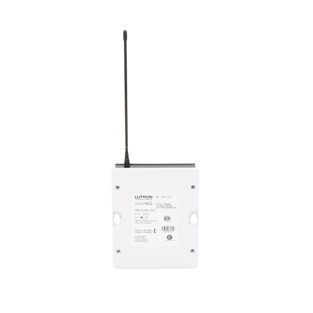 (RadoiRA2) Receptor de control para puertas de garage, regulador de iluminación. 120V, 4 salidas de relay y 2 entradas. Complementar con RRMAIN de RadioRa2 Lutron. - Image 3