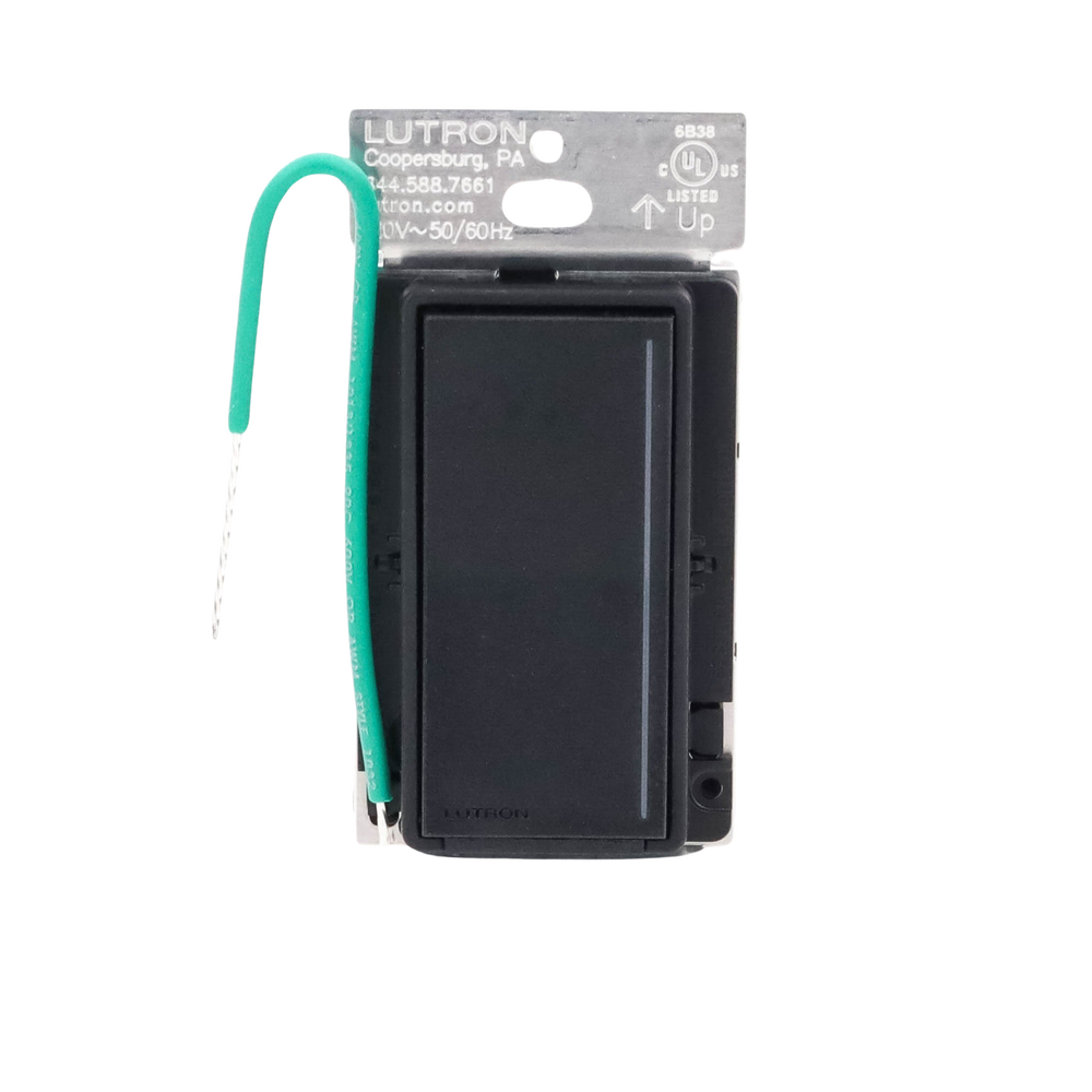 (RadioRa3) Atenuador táctil Sunnata Dimmer PRO color negro satin, requiere cable neutro / soporta 250W LED - Image 2