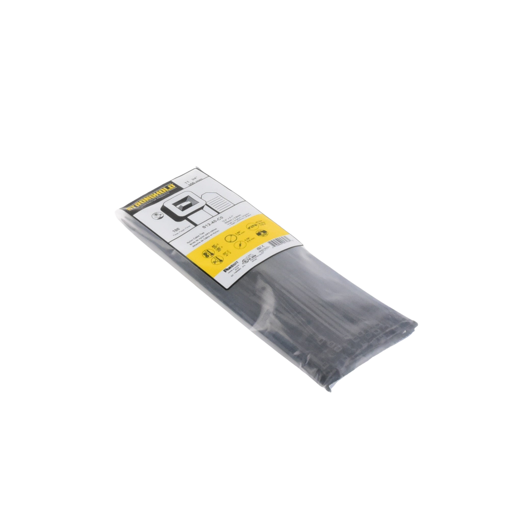 Cincho de Nylon 6.6 StrongHold™, 300mm largo x 3.6mm ancho, Color Negro, Exterior Resistente a Rayos UV, Paquete de 100pz - Image 5