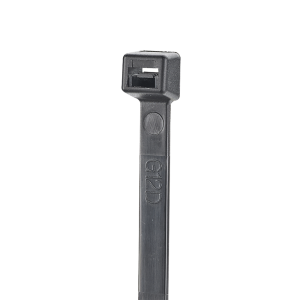 Cincho de Nylon 6.6 StrongHold™, 300mm largo x 3.6mm ancho, Color Negro, Exterior Resistente a Rayos UV, Paquete de 100pz