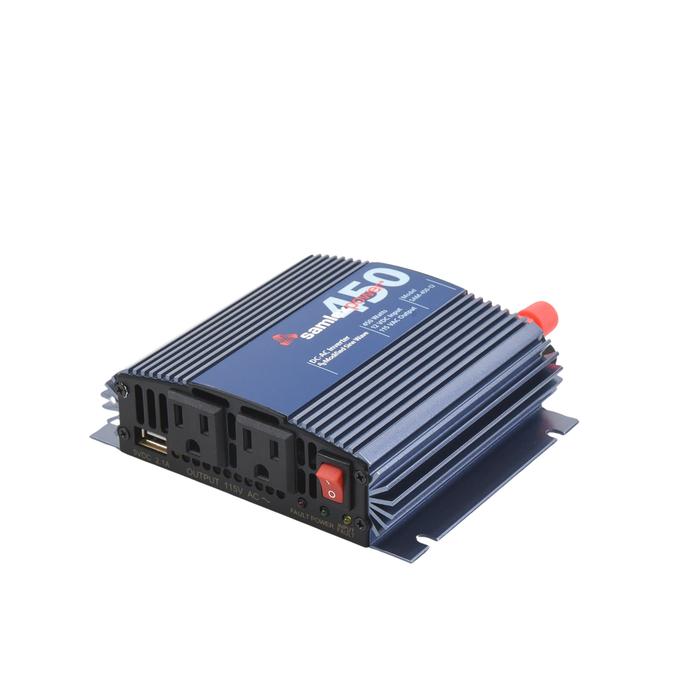 Inversor de Corriente Onda Modificada (CD-CA). Potencia Nominal 450 W, Ent:12Vcc, Sal: 115Vca 60 Hz. - Image 6