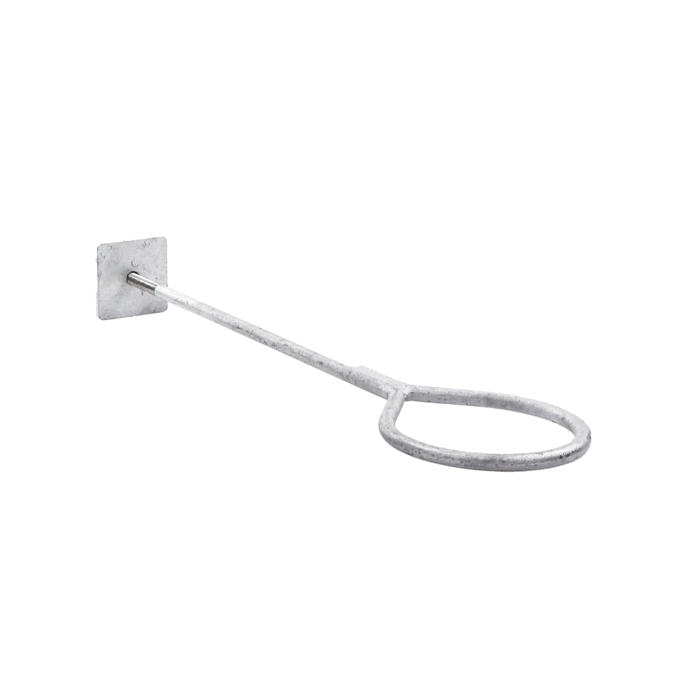 Ancla de Losa o Pared de 63-65 cm. de 13 cm diámetro de argolla Galvanizado por Inmersión. - Image 2