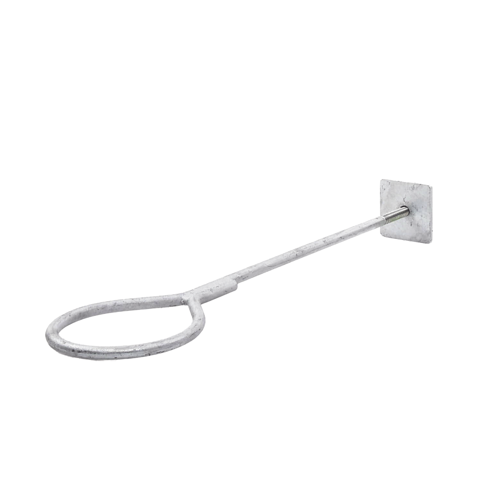 Ancla de Losa o Pared de 63-65 cm. de 13 cm diámetro de argolla Galvanizado por Inmersión. - Image 3