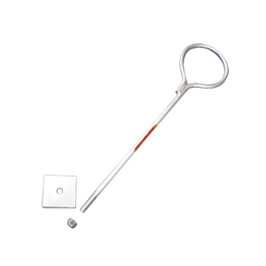 Ancla de Losa o Pared de 90 cm. de 1/2" de Grosor Galvanizado por Inmersión.