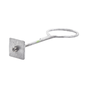 Ancla con Aro, largo: 40 cm. de 1/2" de espesor para Losa o Pared. Galvanizado por Inmersión.
