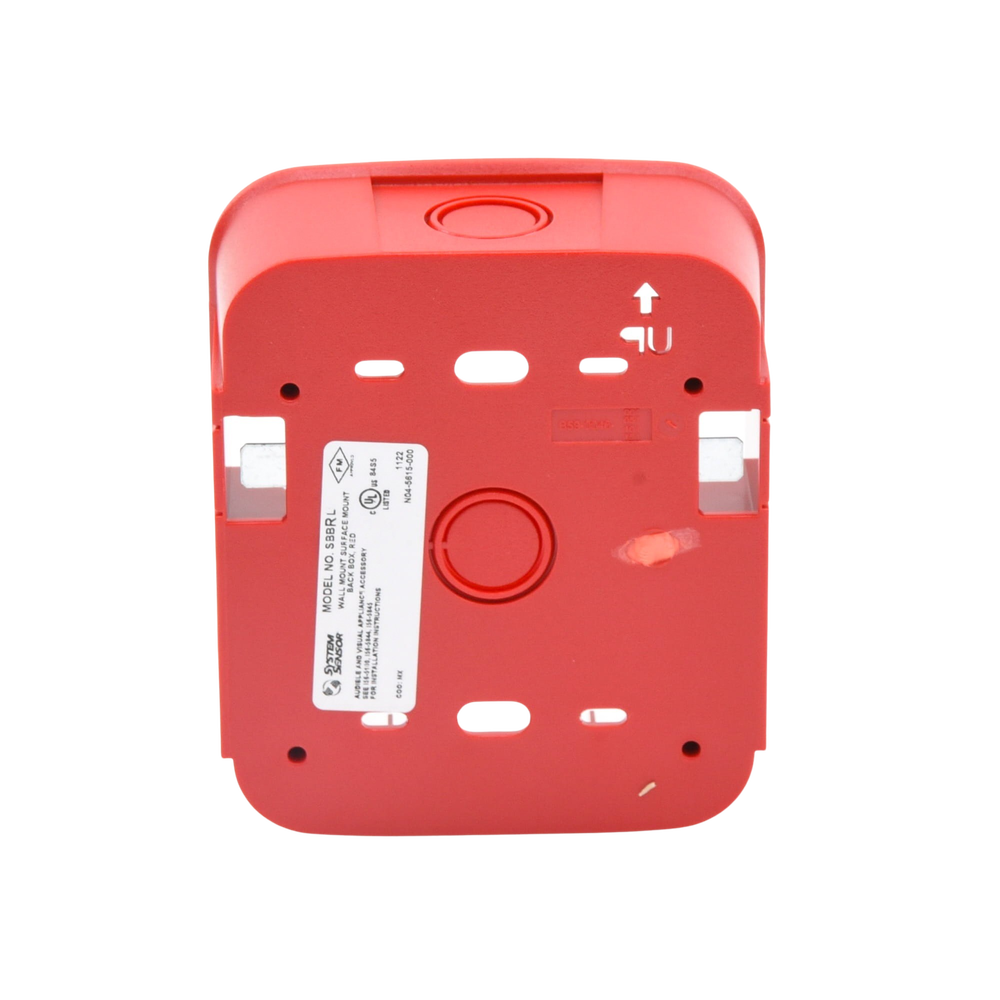 Caja de Montaje en Pared, para Sirena, Color Rojo, Nuevo Diseño Moderno y Elegante - Image 2
