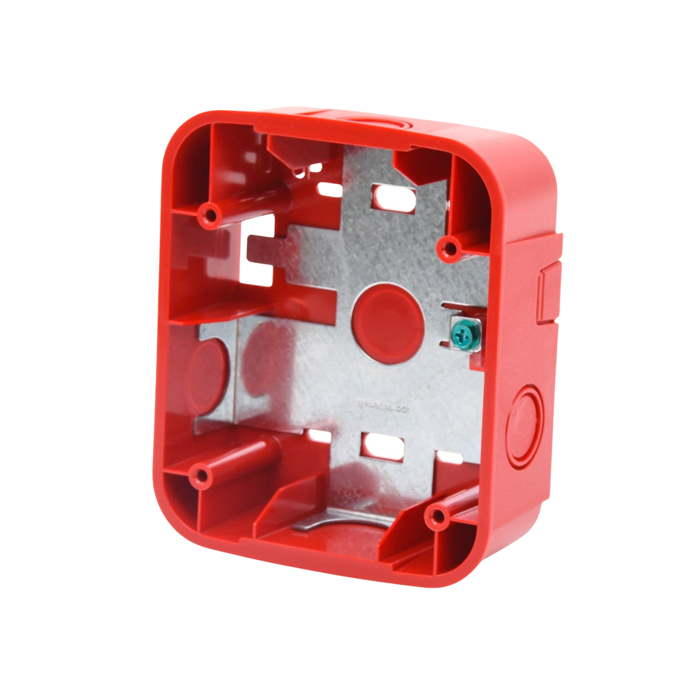 Caja de Montaje en Pared, para Sirena, Color Rojo, Nuevo Diseño Moderno y Elegante - Image 4