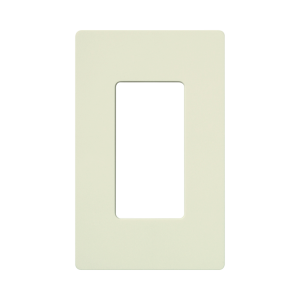 Tapa Color Biscuit para interruptor o dimmer Lutron, 1 gang, limpio y moderno